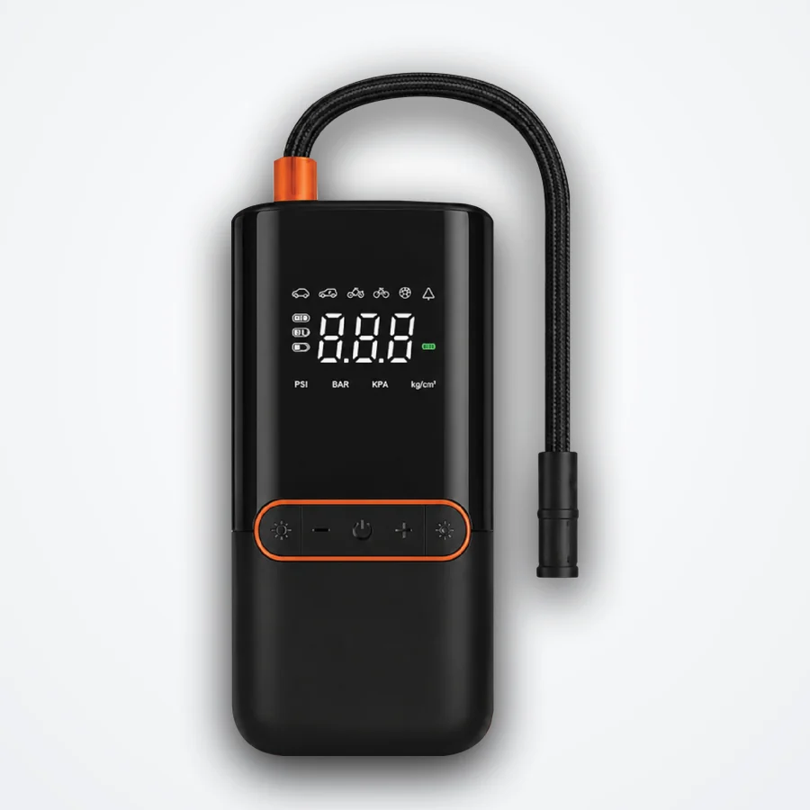 Xypress EB13A - bơm lốp ô tô mini không dây, pin Li-ion 4000mAh